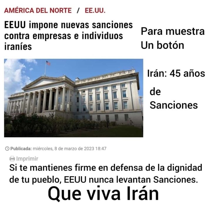 RahMasood1400's tweet photo. 45 años de resistencia contra la opresión de EE.UU, resistencia por la dignidad, la independencia y la libertad.45 años de confusión para Estados Unidos.  Hoy están sancionando mártires en su lista de sanciones.
#Confusión_De_EEUU
Los últimos días de los🇺🇸
#IR44
#Irán_Poderoso https://t.co/uEsguNuHjL