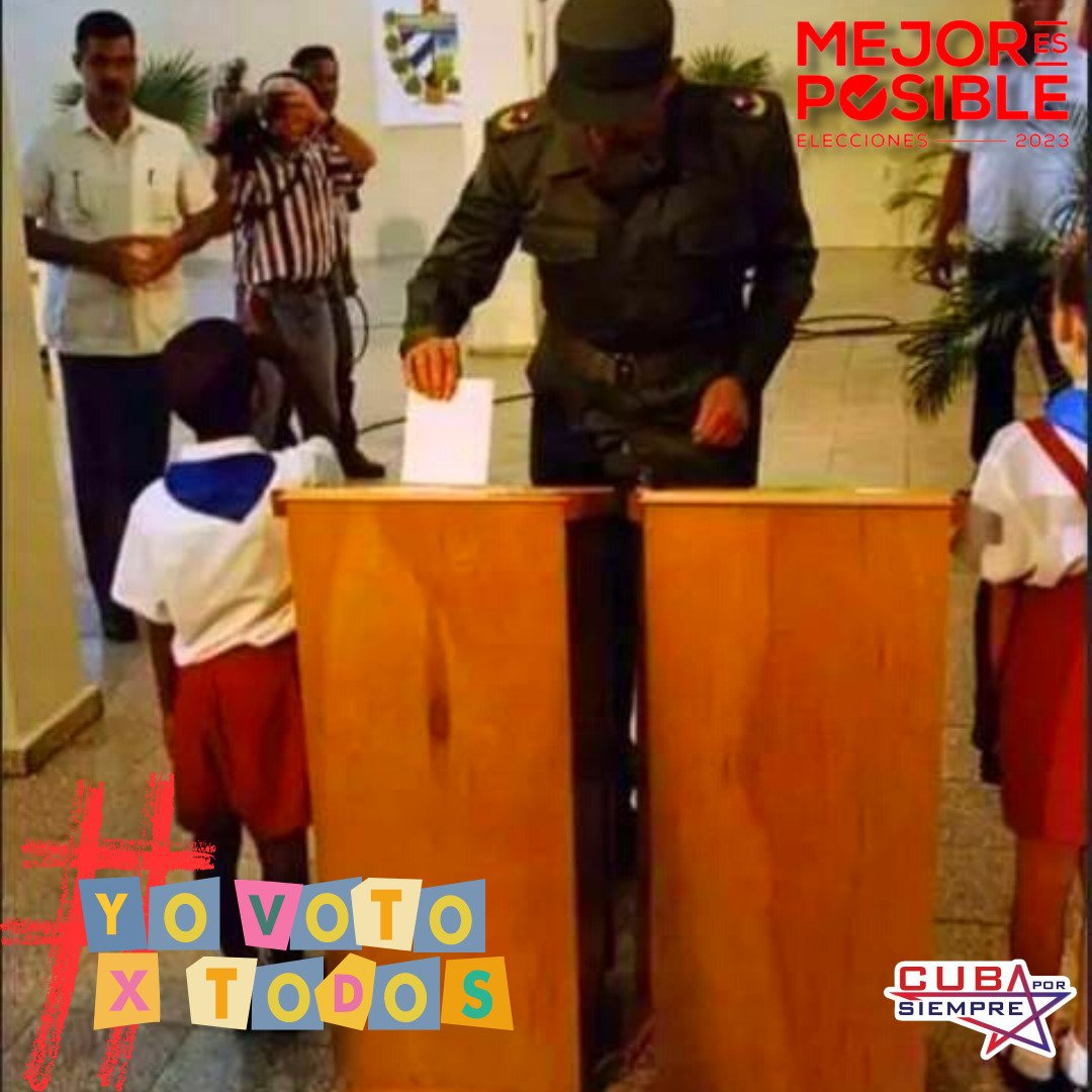 #Camagüey, nuestro Comandante en Jefe siempre nos enseñó el camino a seguir, para lograrlo había que tener Unidad #YoVotoXTodos #MejorEsPosible