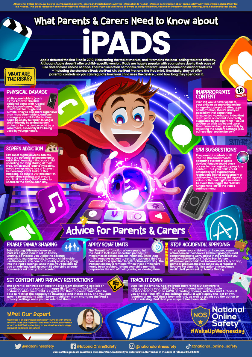 A360Sunderland's tweet photo. Getting to the core of Apple’s market-leading tablet 🍏🔎 The iPad’s instinctive ease of use makes it a huge hit with children – but what #OnlineSafety risks should trusted adults watch out for? https://t.co/WNFaPydhkn