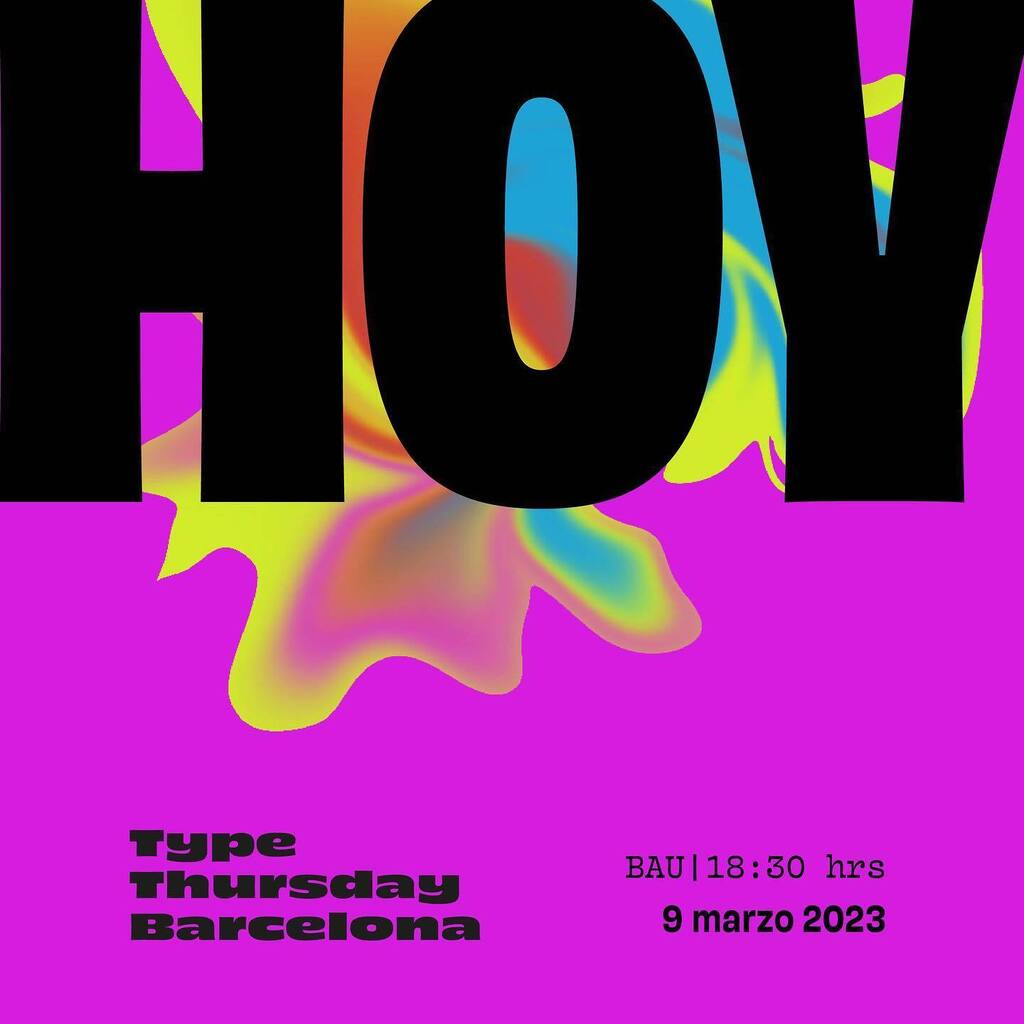TypeThursdayBCN's tweet image. Nos vemos HOYYY!

📍Evento presencial en BAU, Espacio polivalente, edificio Pujades 118. 
📆Jueves 9 de marzo a partir de las 18:30h (Hora ESP)
🎫Entradas online vía EventBrite, Gratuita o donando un monto, como gustes :)
(Link en Bio @typethursdaybcn )… instagr.am/p/CpkVqtrDdaZ/
