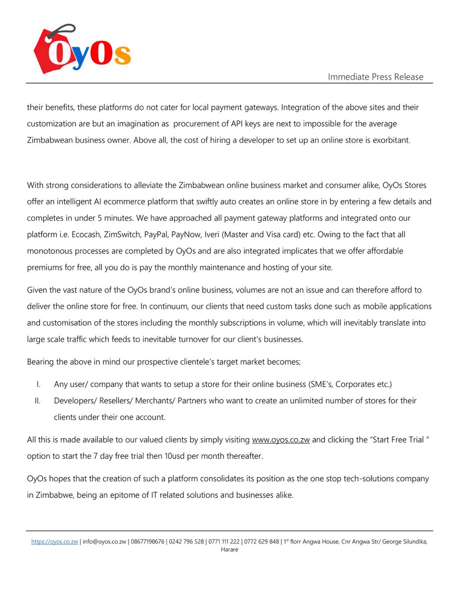 oyosonline's tweet photo. OyOs Online Stores official release.

#OyOs #online #onlinestore #zimtechnology #it #store #smallbusiness
#chatbot #whatsapp #questions #artificialintelligence #chatgpt #bot #openai #zimtechnology #zimhosts https://t.co/QXfoluh7Wi