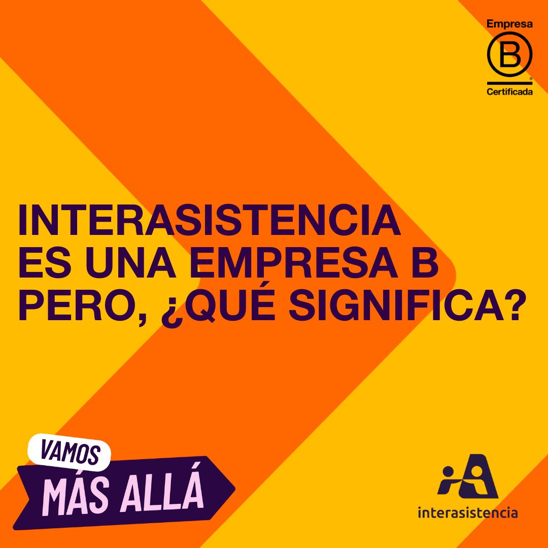 Las Empresas B vamos más allá de brindar un servicio, porque estamos comprometidas con generar un impacto positivo en el mundo
#BCorpMonth #VamosMasAlla