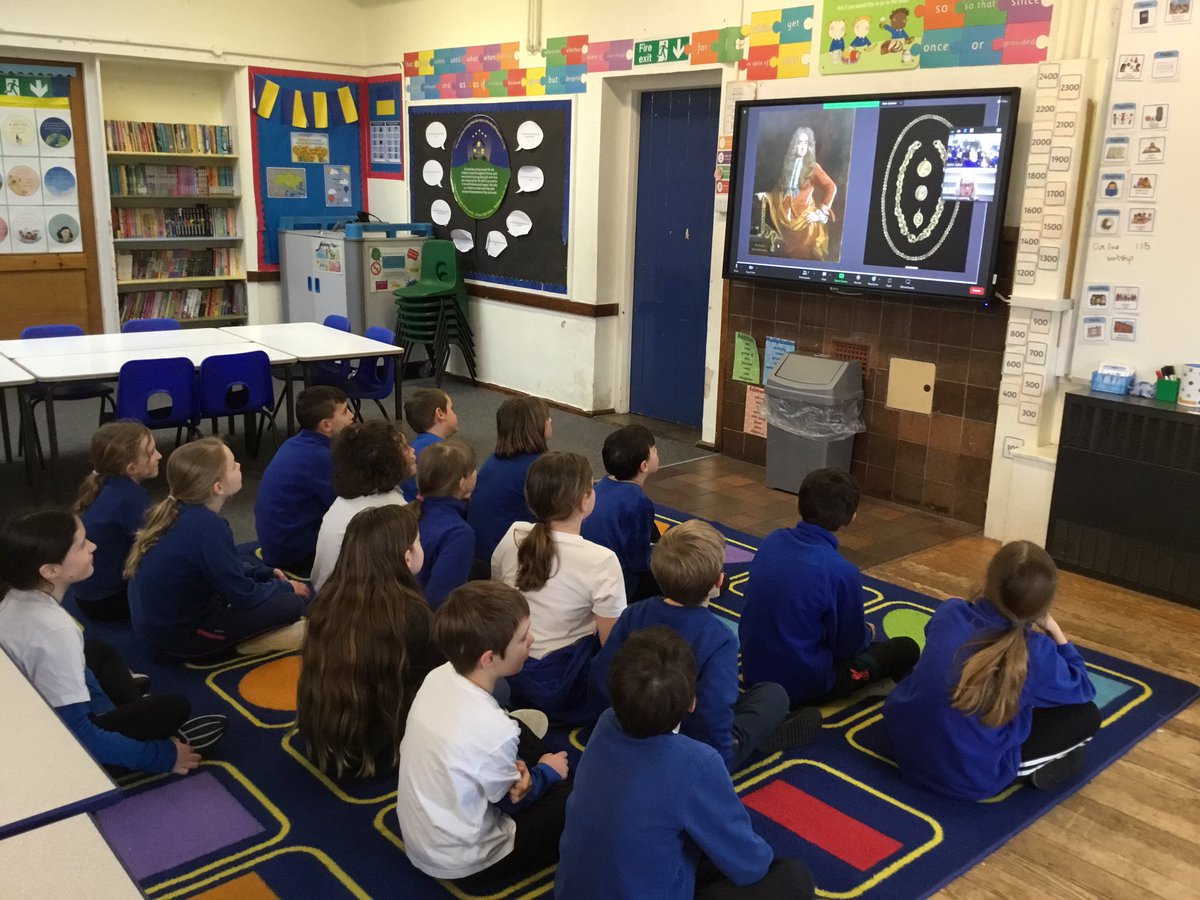 River Class are having a fabulous time enjoying their on-line portraits workshop with the Ashmolean Museum.