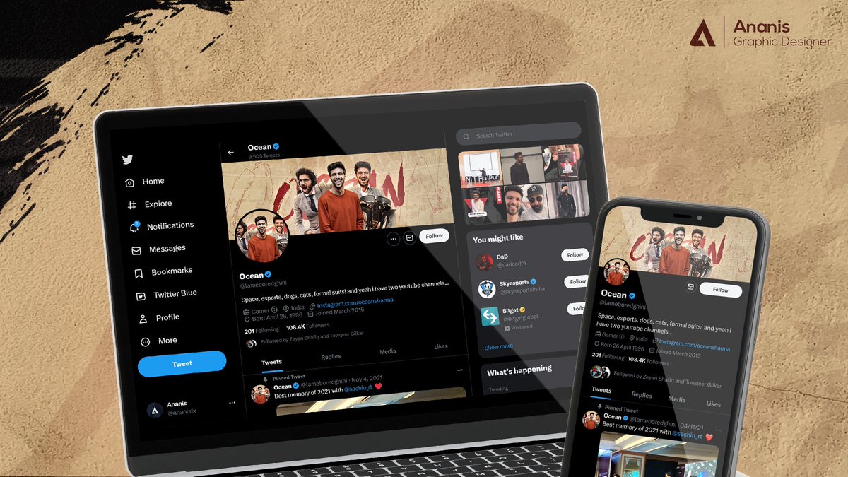 ananisfx's tweet image. Twitter header designed for @lameboredghini 

#bannerdesign #twitterbannerdesign #twitterbanner #graphicdesign #designer #india #gfx #header #twitter #bgmi #pubg #ananisfx