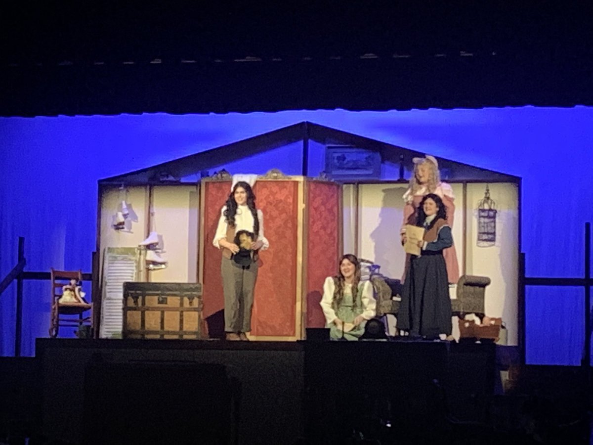 mac_theater's tweet photo. Come see Little Women!  Thursday, Friday, and Saturday! 7:30pm at MacArthur High School!!! https://t.co/TkYB0kF4hI