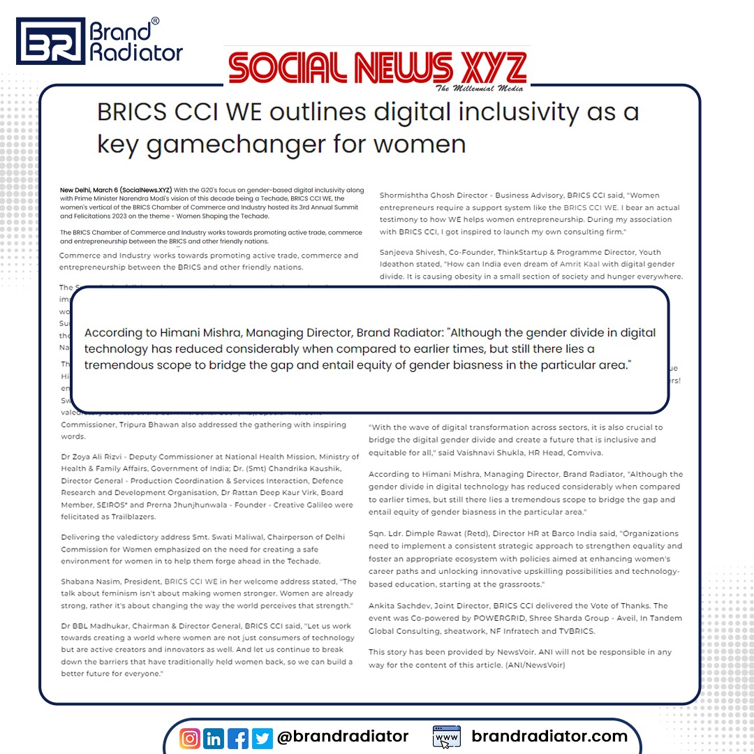 BrandRadiator's tweet photo. Thankyou @SocialNewsXYZ for acknowledging our #PowerPuffMD @HimaniMish on her achievement.
Indeed it's a moment of celebration for all of us!❤️💐
https://t.co/wEDtnv9han
#celebration #acknowledge #acknowledgment #thankyou #PowerPuffMD #womenshapingthefuture https://t.co/sCygaH9K4j