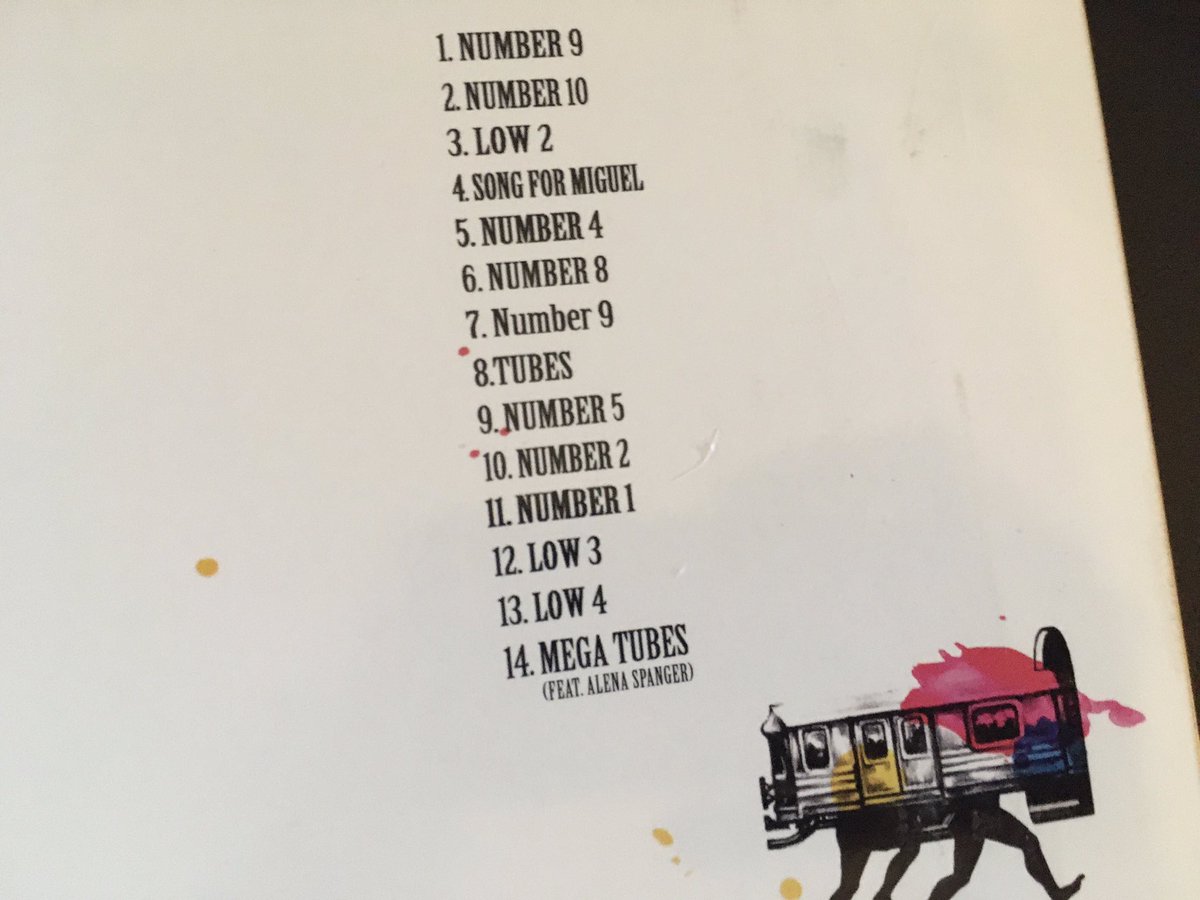 boardnotbored's tweet photo. Went to see Moon Hooch tonight, and was reminded of this album track list. Pure chaos. https://t.co/VJRYkc5ILT