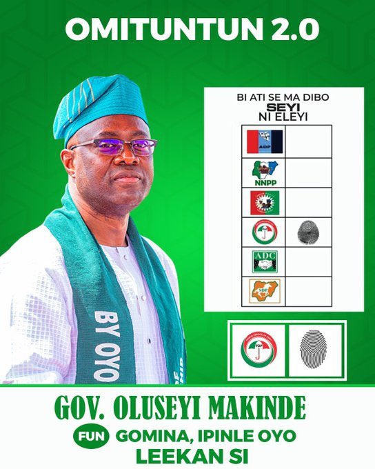 teeflowz1's tweet photo. March 18 we are voting Seyi Makinde for governor in Oyo state 
#omititun #instagramdown #InternationalWomensDay #UkraineRussiaWar️ #seyilekansi #seyimakinde #oyodecides2023 #oyostate https://t.co/9iiUClk07V