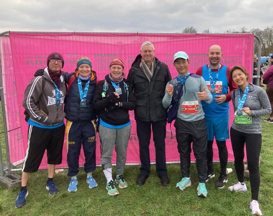 Completed the <a href="/CambridgeHalfUK/">TTP Cambridge Half Marathon</a> with folks from <a href="/OAP_ucam/">Old Age Psychiatry Group</a> &amp; <a href="/wbic_cam/">WBIC</a>! 💪🏼 Thanks to all who donated to <a href="/AlzSocResearch/">Alzheimer's Society For Researchers</a> <a href="/ARUKscientist/">Research at ARUK</a> <a href="/lbsorg/">Lewy Body Society</a>!

Our JustGiving page is still active! justgiving.com/team/OldAgeGro…. Even just £2 from each person who sees this could help us meet our target!