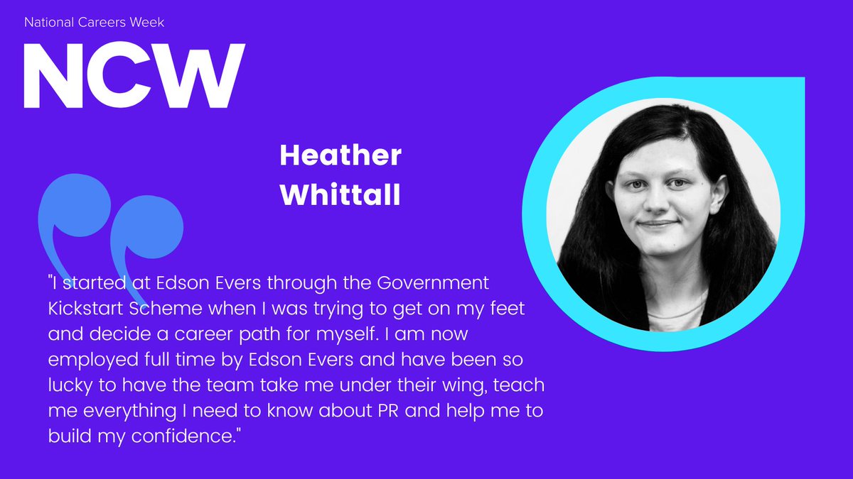 EdsonEvers's tweet image. To continue our #NCW2023 celebrations, Heather explains her journey to joining #TeamEE from the #KickstartScheme