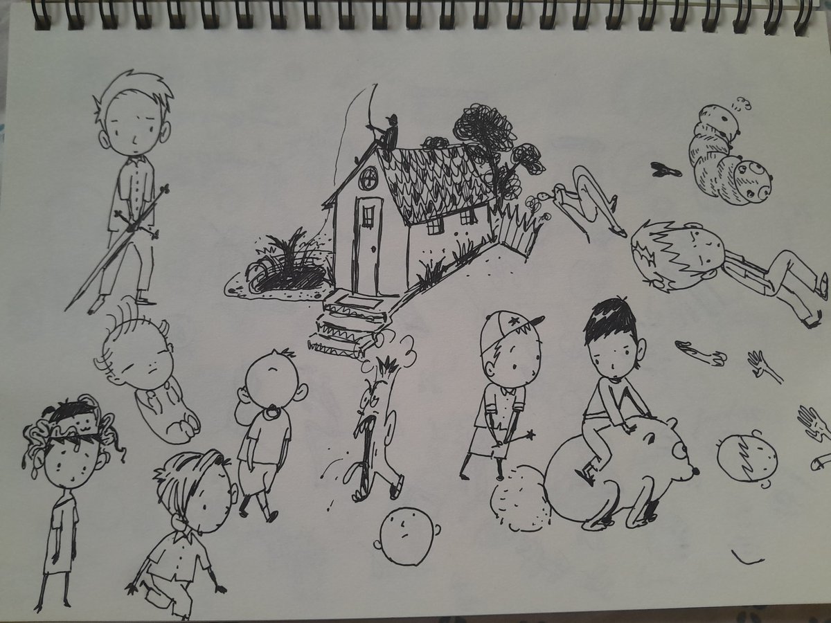 doddles from my skeetchbok 