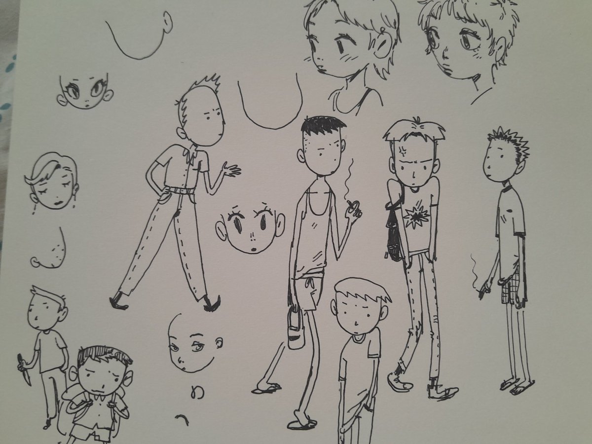 doddles from my skeetchbok 