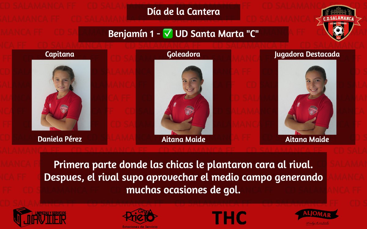 cdsalamancaff's tweet photo. 👶🏼 DÍA DE LA CANTERA| Benjamín. https://t.co/ELf29i88yD