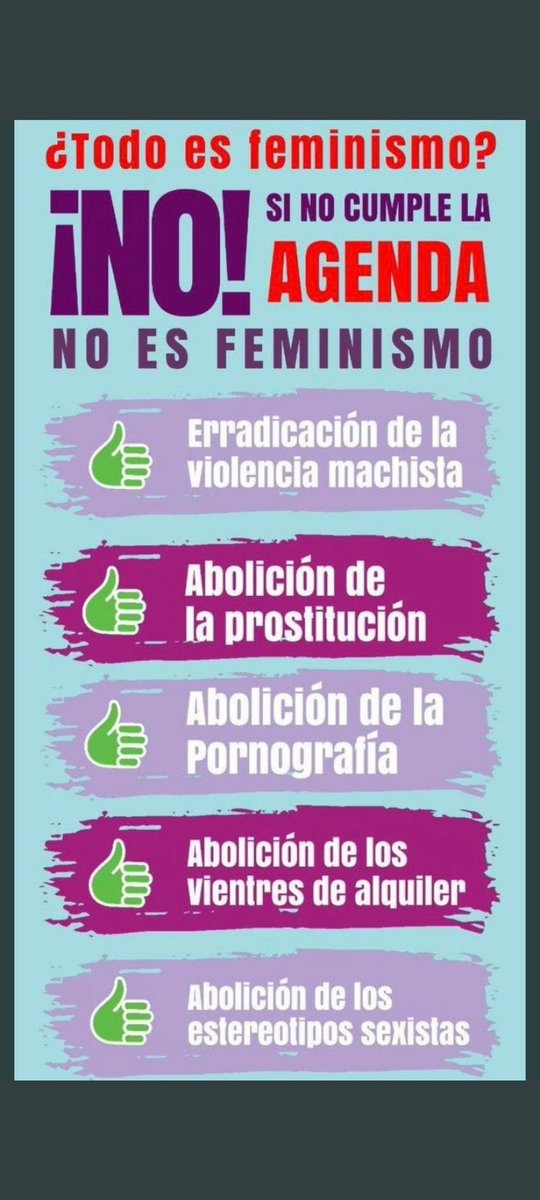 SandraMR7d's tweet photo. @elprogramadear @telecincoes @anarosaq EL FENIMISMO NO ESTÁ DIVIDIDO, ESTÁ PARASITADO! 
#ElFeminismoEsAbolicionista
#FeminismoNoVotaTraidores 
#IreneMonteroDimisión 
#FeminismoNoVotaMisoginia
#8MarzoAbolicionista #8M2023
#ContraElBorradoDeLasMujeres
#Sexonoesgenero https://t.co/WcVqPnwNu2