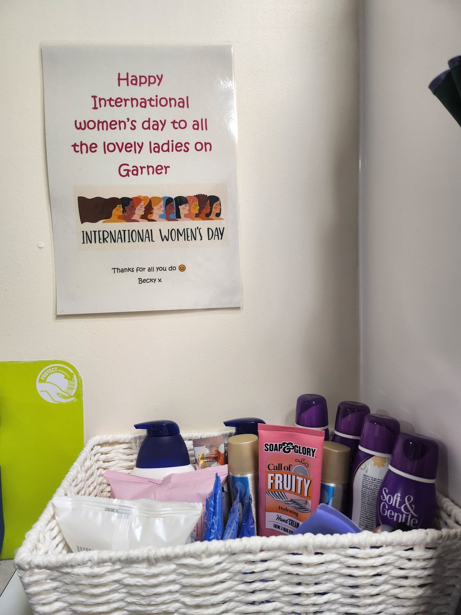 #InternationalWomensDay #thank you#Becky #team Garner