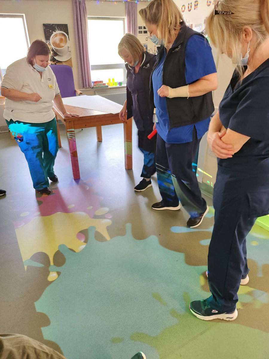 #magictable #stafftraining #garnerward #teamGarner #activities #dementia #dementiaward