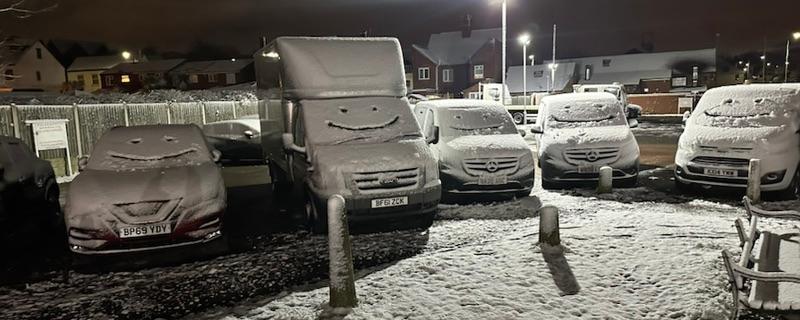 The van looks so happy!

#NoVansWereHarmedTakingThisPhoto #PolesworthGarage