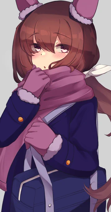セブンコラボのアヤベさん首元が寒そうだったからマフラー巻いてあげたい!!!!!!!!!!!!!!!!!!!!!!!!!!!!!!!!!!!!!!!!!!#ウマ娘#アドマイヤベガ 
