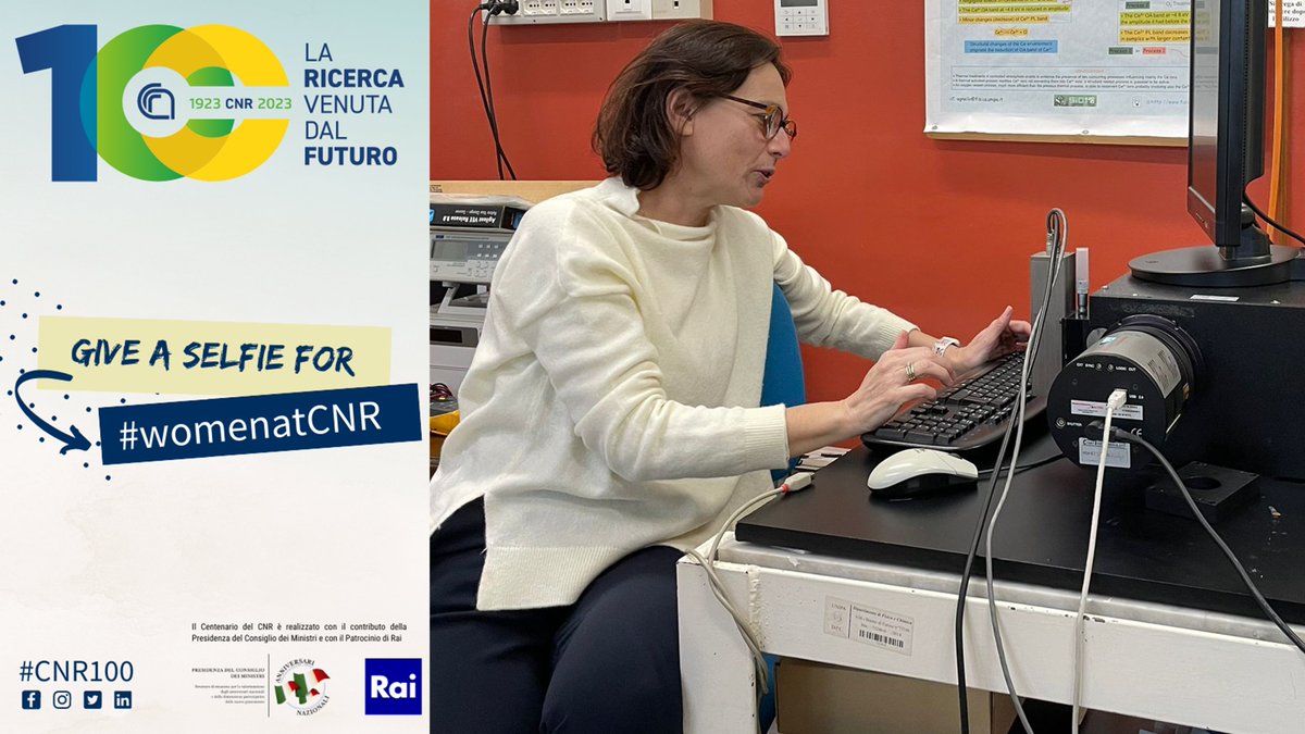 CnrIpcf's tweet photo. #Meet Marinella Striccoli! Marinella is a Senior Research Scientist @CNRIPCF. She investigates colloidal and luminescent #nanoparticles for optical applications, exploiting #nanocomposites &amp; self-assembled #nanostructures. Every day should be #womenscienceday ½ https://t.co/HYxk110FWq