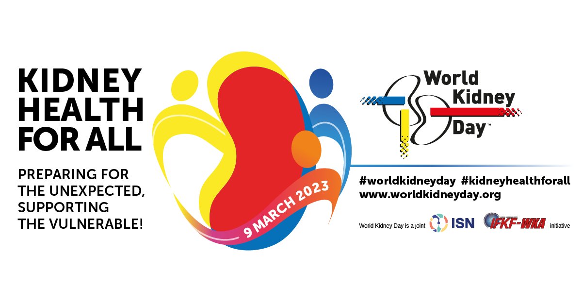 Over 3 million people in the UK have chronic kidney disease, but many are unaware of it. People with diabetes, high blood pressure or cardiovascular disease may be more at risk. kidneycareuk.org #WorldKidneyDay