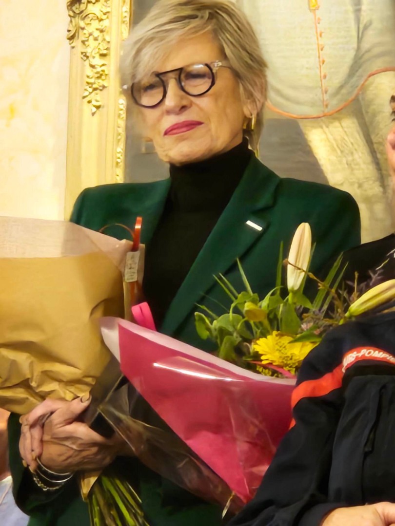 Très fière d'avoir été mise à l'honneur avec 13 autres femmes par Daniel Spagnou, Maire de Sisteron, en ce 8 mars 2023