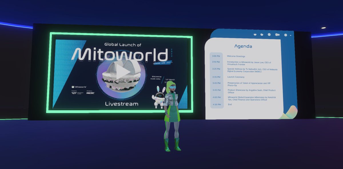 Mitoworld_io's tweet image. Save the date for the Global Launch of Mitoworld on March 14th, 2023! 🚀🌎🎉

Want to witness the launch? We got you! - The event will be live-streamed for all to join from anywhere via our exclusive launch metaverse! 🌐

#MitoworldLaunch #Metaverse #Web3 #virtualworlds
