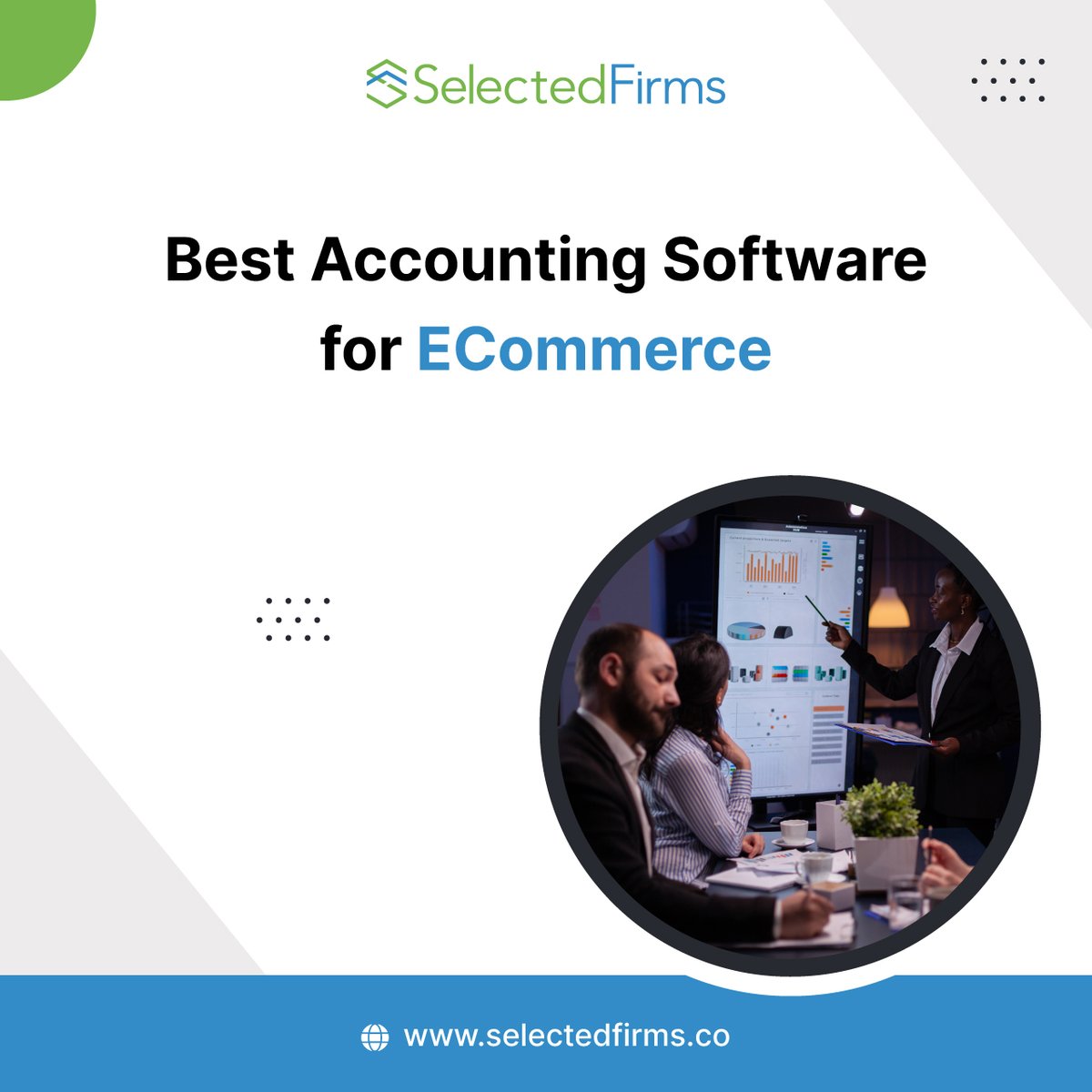 FirmsSelected's tweet image. Best Accounting Software for ECommerce: j1l.in/bVCwF8

Don&apos;t let managing your eCommerce finances stress you out any longer - check out our ultimate guide to finding the best accounting software for your business needs!

#selectedfirms #acccountingsoftware 
#ecommerce