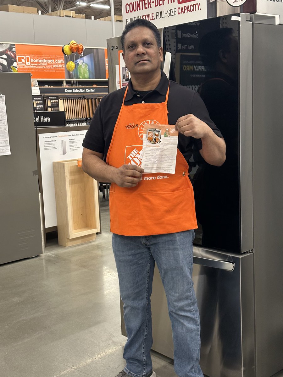 ⁦And the employee of the month goes to Totalram for assisting his peers with End to End process, having that entrepreneur business mindset.  Thank you for your services