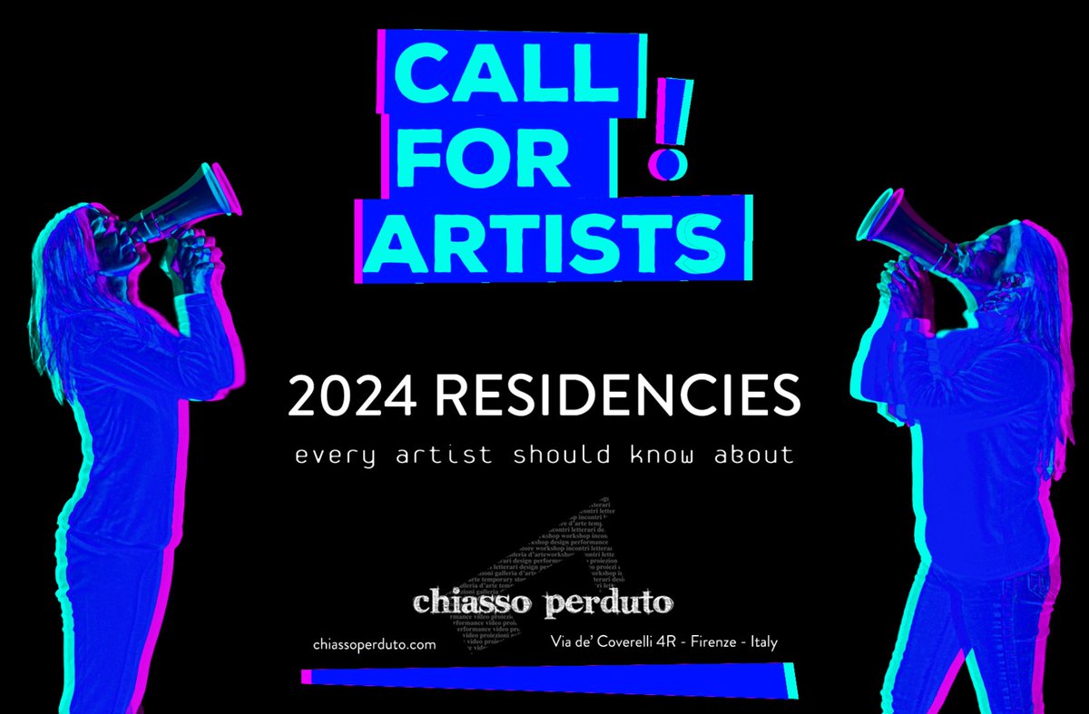 #opencallforartists 2024 at #chiassoperduto in Florence, send your application (portfolio or website) to chiassoperduto@gmail.com Follow us on IG or visit our website for more info chiassoperduto.com #artisticresidencies #florence #contemporaryart