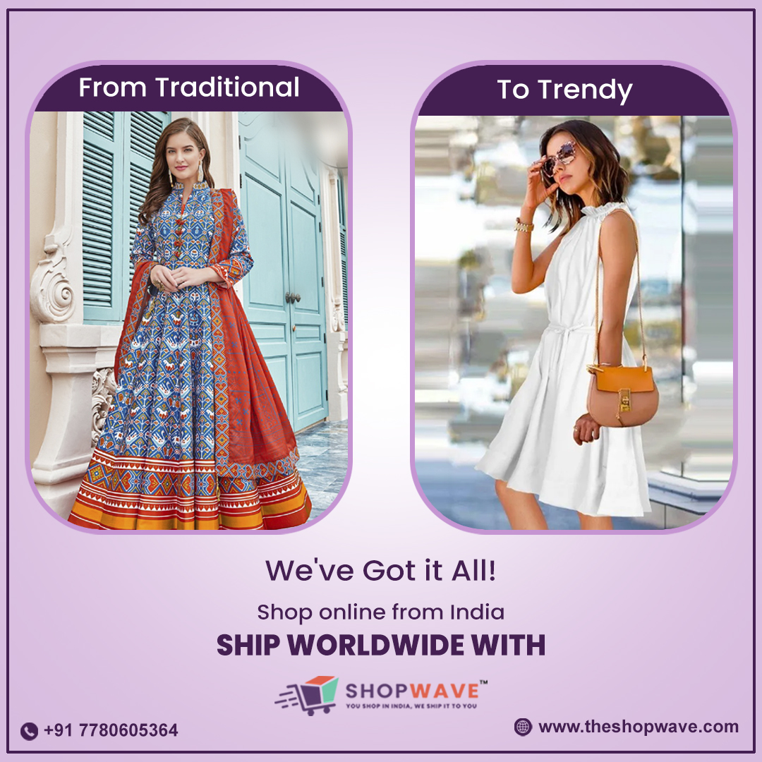 Connecting Indians living abroad with their culture is easier with Shopwave!

📞Mobile No: +91-7780605364

#shippingmadeasy #shipping  #freeworldwideshipping #offers2023 #indianwear #InternationalShipping #authenticity  #india #usa #indianproducts #trendingcollection
