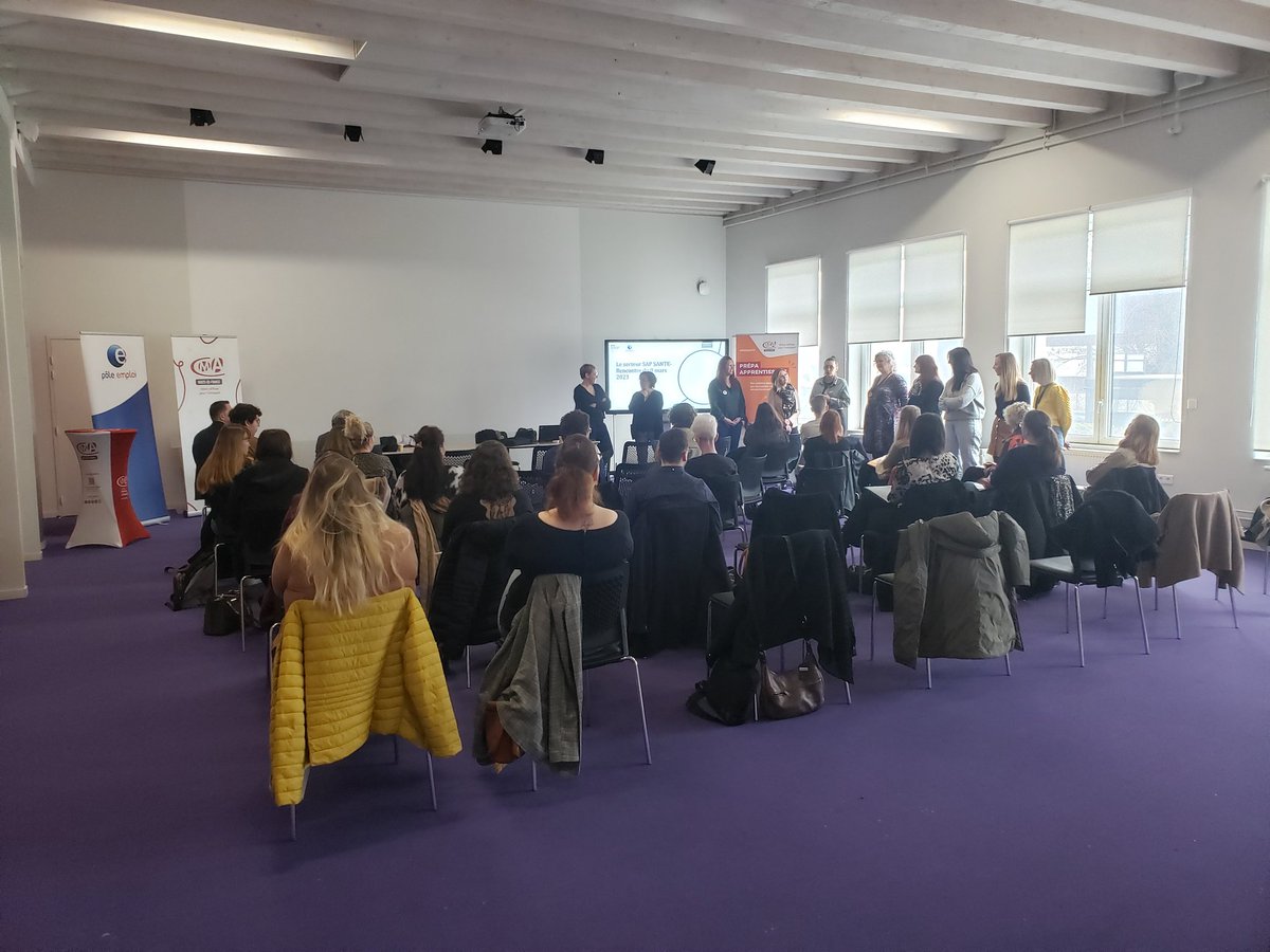Thibault Cottret (@cottrett) on Twitter photo 📣Aujourd'hui à la #CMAdeSaintSaulve "Petit déjeuner du service à la personne". Plus de 20 entreprises présentes !
🎯 Renforcement des partenariats et mise en place des futures actions sur le bassin ! #tousmobilisés
<a href="/hottin_sullivan/">Hottin Sullivan</a> <a href="/VDubuche/">V.DUBUCHE</a> <a href="/sdewaele59111/">Sylvie Dewaele</a> <a href="/MBESTELLE10/">Mickaël Bestelle</a> 📣Aujourd'hui à la #CMAdeSaintSaulve "Petit déjeuner du service à la personne". Plus de 20 entreprises présentes !
🎯 Renforcement des partenariats et mise en place des futures actions sur le bassin ! #tousmobilisés
<a href="/hottin_sullivan/">Hottin Sullivan</a> <a href="/VDubuche/">V.DUBUCHE</a> <a href="/sdewaele59111/">Sylvie Dewaele</a> <a href="/MBESTELLE10/">Mickaël Bestelle</a>