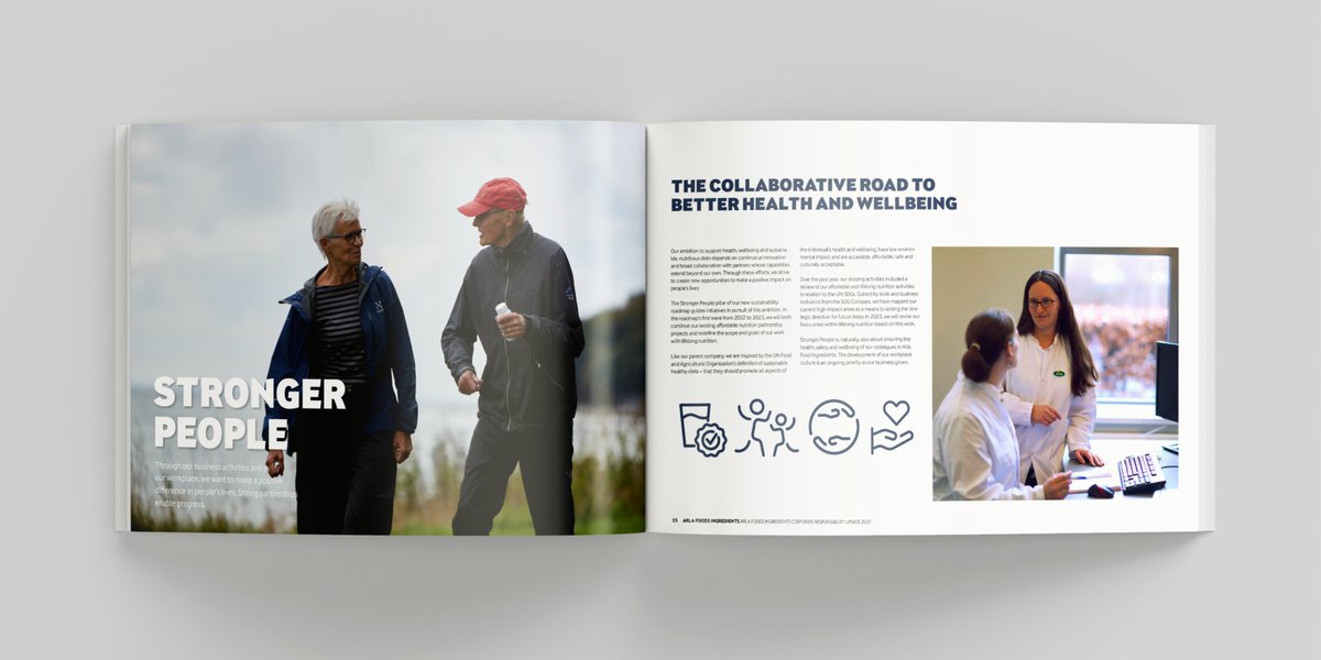 Collaboration with international research partners reveals the nutritional potential of milk and whey proteins. 

In 2022, our clinical studies explored infant and elderly nutrition, type 2 diabetes and kidney diets arlafoodsingredients.com/sustainability…

#Nutritionforlife #StrongerPeople