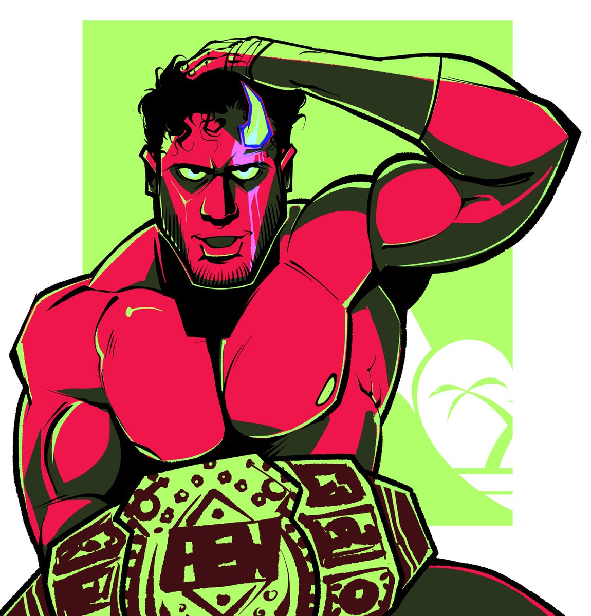 TwilightPalms's tweet image. Shit’s gettin real, isn’t it?

#AEW #MJF