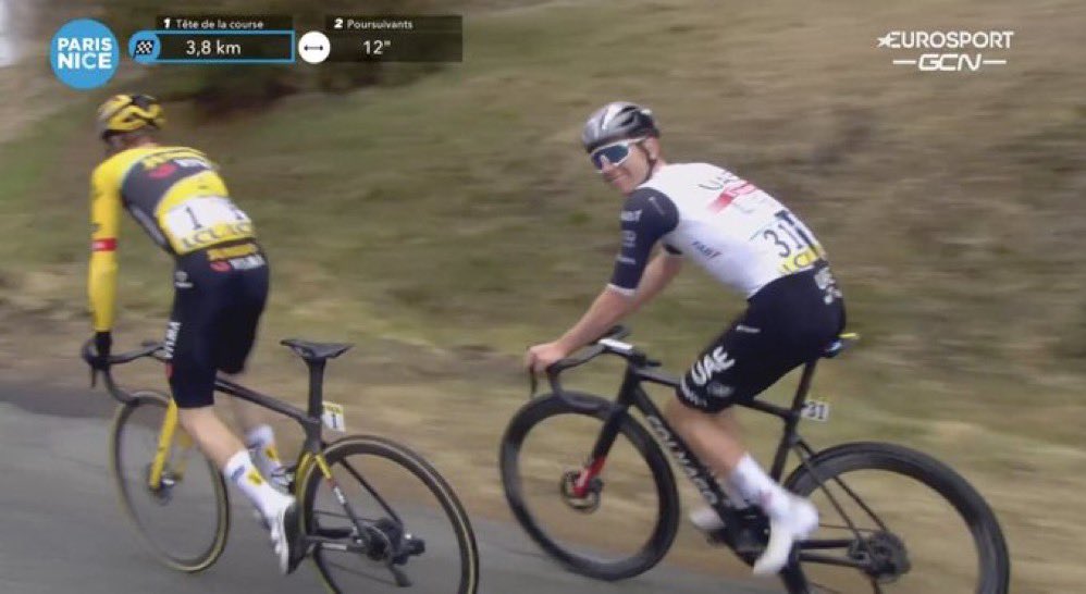 Así van los Palmeros en la Tirreno 🔱 😀