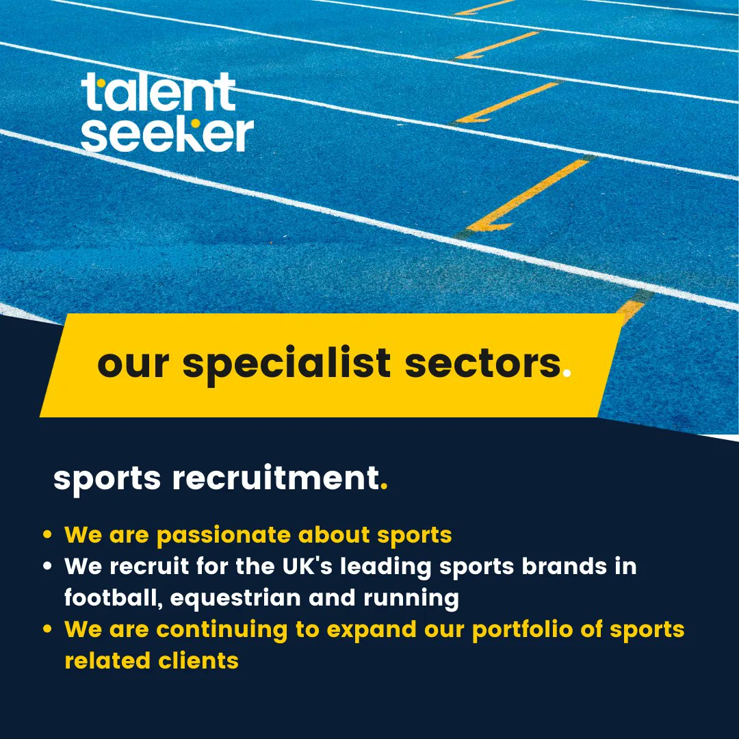 We source, engage and hire the best talent in each of our specialist sectors.

#HeadHunter #SportsRecruitment #Talent