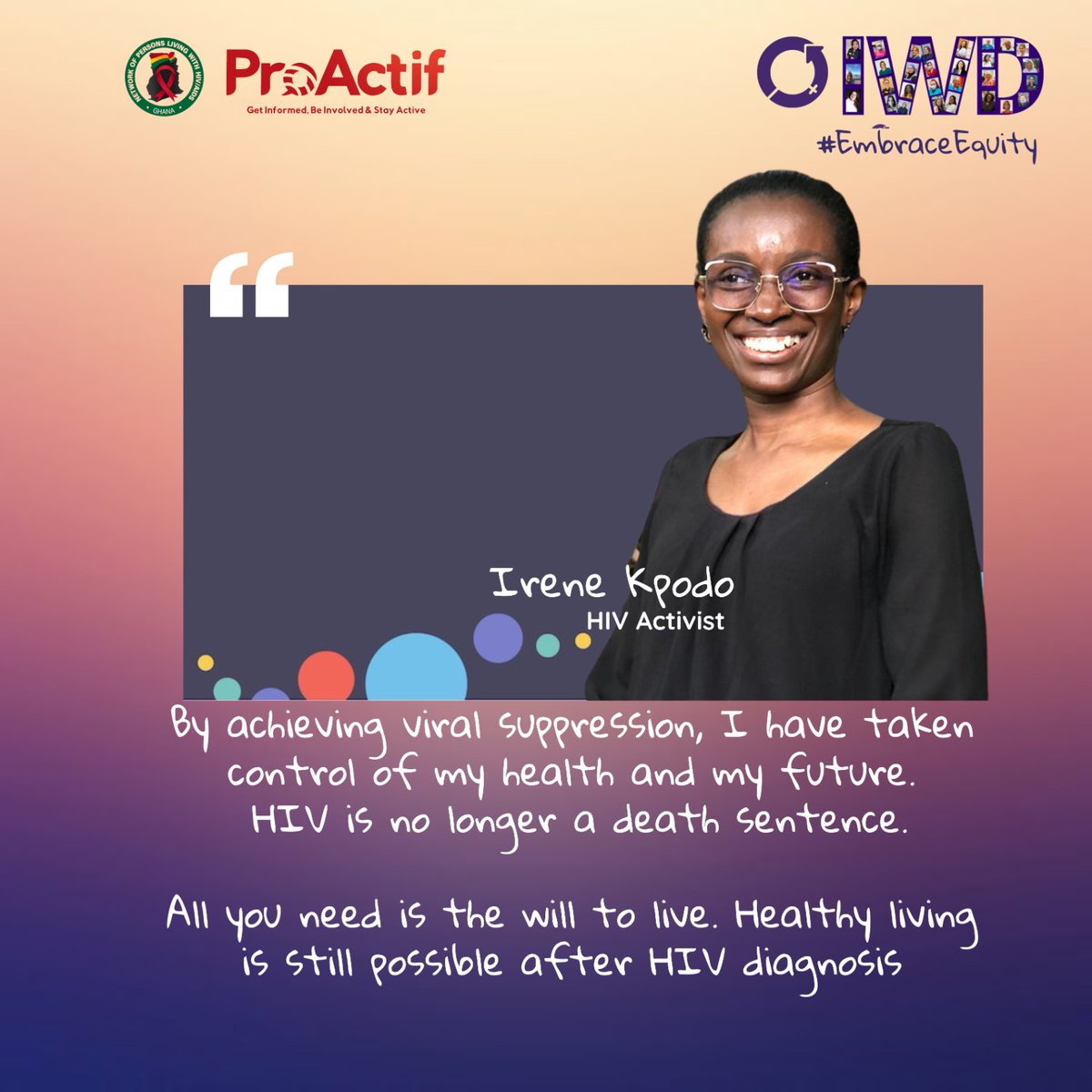 ghana_nplus's tweet photo. Your journey has been marked by courage, strength, and determination. You are an inspiration to those living with HIV, and a reminder that anything is possible with a right mindset and support.
#IWD2023 #CSW67 #EndHIVStigma
@UN_CSW @ProActif_Global @UNCHR @UN_Women @GlobalFund https://t.co/BEDMFMeVgO