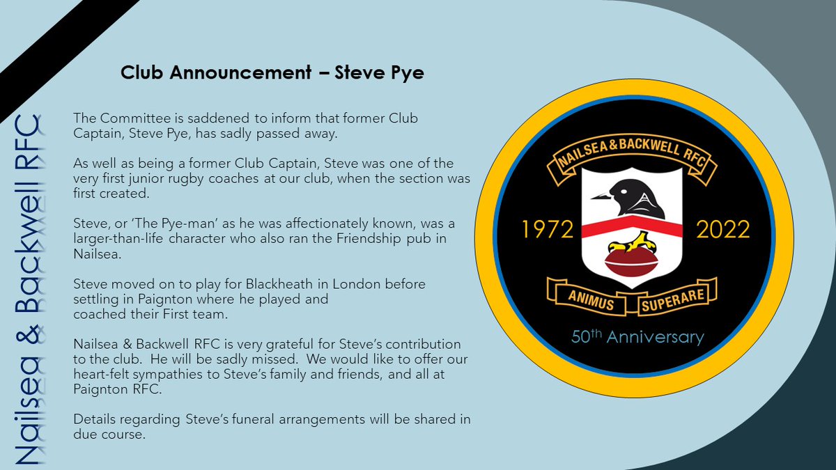 Nailsea&Backwell RFC (@nandb_rfc) on Twitter photo 