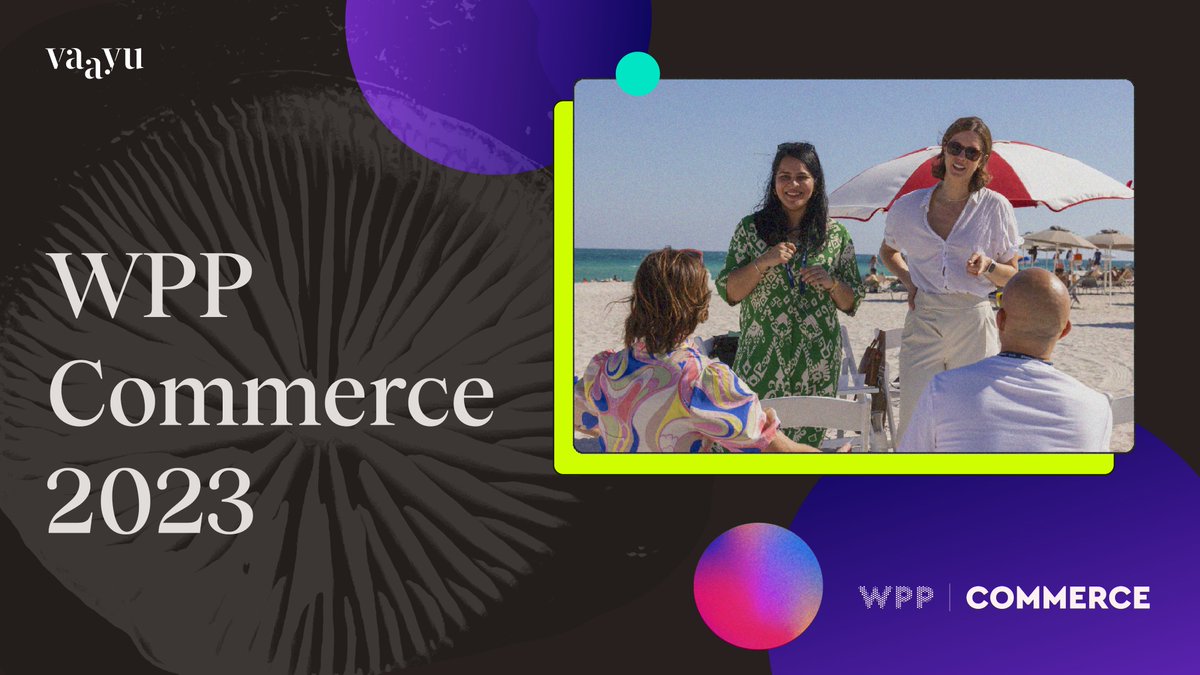 Thanks to everyone at <a href="/WPP/">WPP</a> for hosting Vaayu at the #WPPCommerce event! It was an exciting discussion alongside <a href="/WunThompson/">Wunderman Thompson</a> on the current market factors influencing sustainability goals, brand reputation &amp; how to effectively build a sustainability strategy. #decarbonizingretail