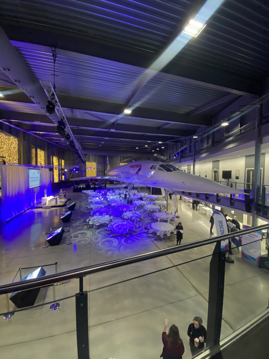 Looking forward to todays @WEAHSN #integratinginnovation conference under the wings of a Concorde. What a setting to share exciting new health innovation ideas 🧐