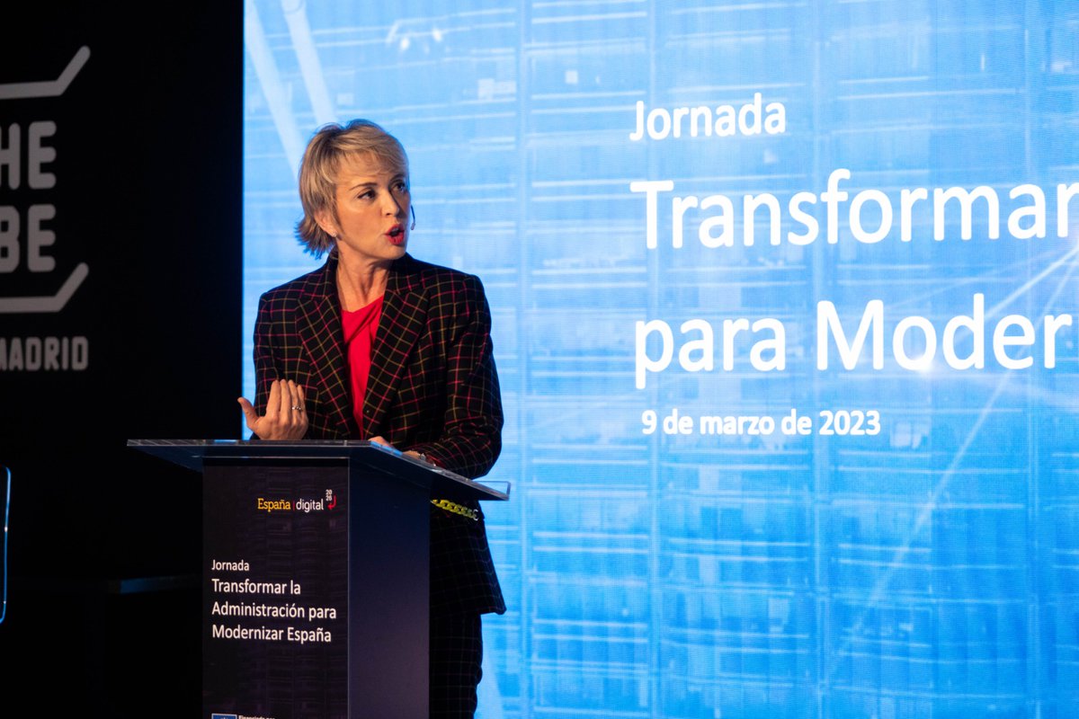 S.E. Digitalización e Inteligencia Artificial (@sediagob) on Twitter photo "España es el cuarto país más ciberseguro del mundo, según la <a href="/ITU/">Int’l Telecommunication Union</a>. Este dato sirve para poner en valor todo ese trabajo que hacemos por detrás, y que habitualmente no se ve, pero es necesario y está ahí"
🗣 SE <a href="/carmeartigas/">Carme Artigas</a> en #TransformarLaAdministracion "España es el cuarto país más ciberseguro del mundo, según la <a href="/ITU/">Int’l Telecommunication Union</a>. Este dato sirve para poner en valor todo ese trabajo que hacemos por detrás, y que habitualmente no se ve, pero es necesario y está ahí"
🗣 SE <a href="/carmeartigas/">Carme Artigas</a> en #TransformarLaAdministracion