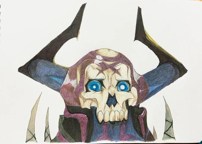 山の翁の途中経過から完成までのまとめ。下塗りの大切さを学べました。#FGO  