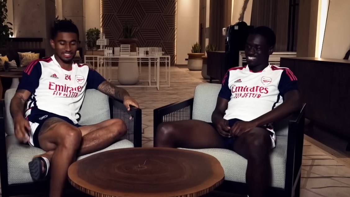 karthikadhaigal's tweet photo. Reiss Nelson to Charles Sagoe Jr - 

“I’ve been watching you, I watch a lot of the U21 games and literally, I’m not just saying this because you’re here, you have everything to be an Arsenal winger. You’re unpredictable, you can move on your left, on your right, you can score, you can assist, you’ve got everything. It’s just about keeping your head down and not getting distracted or disheartened by anything that happens.”

(@arsenal)

https://t.co/BOqGUGvpkd