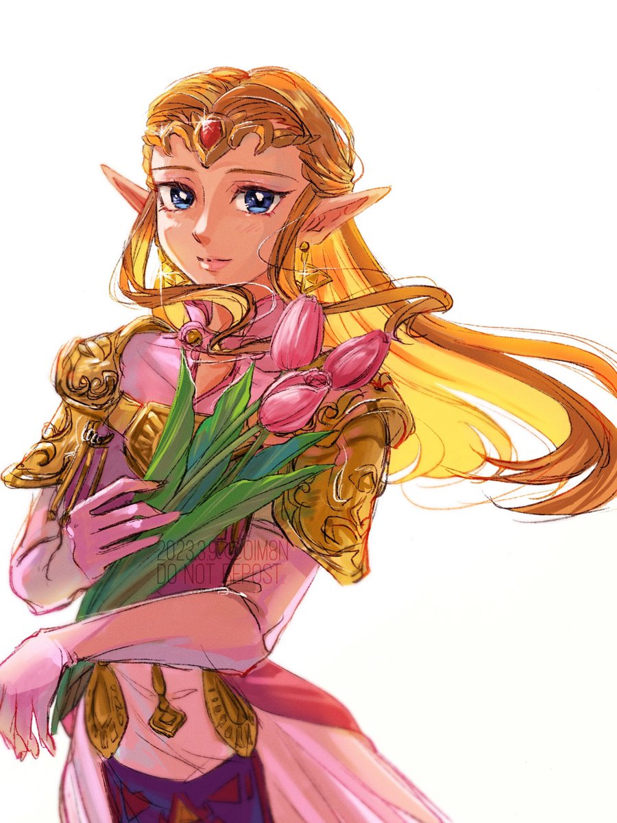 ゼルダ姫🌷 #Zelda #ocarinaoftime