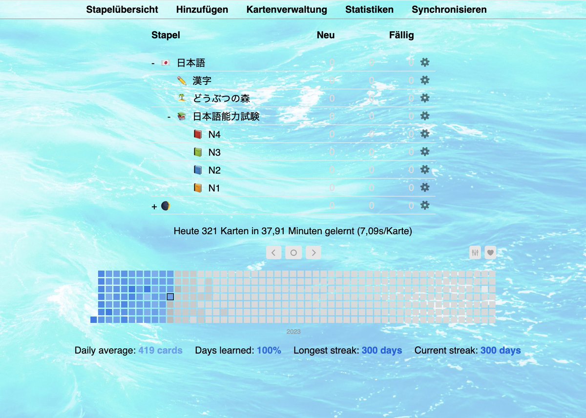 300 days of Anki 🐳