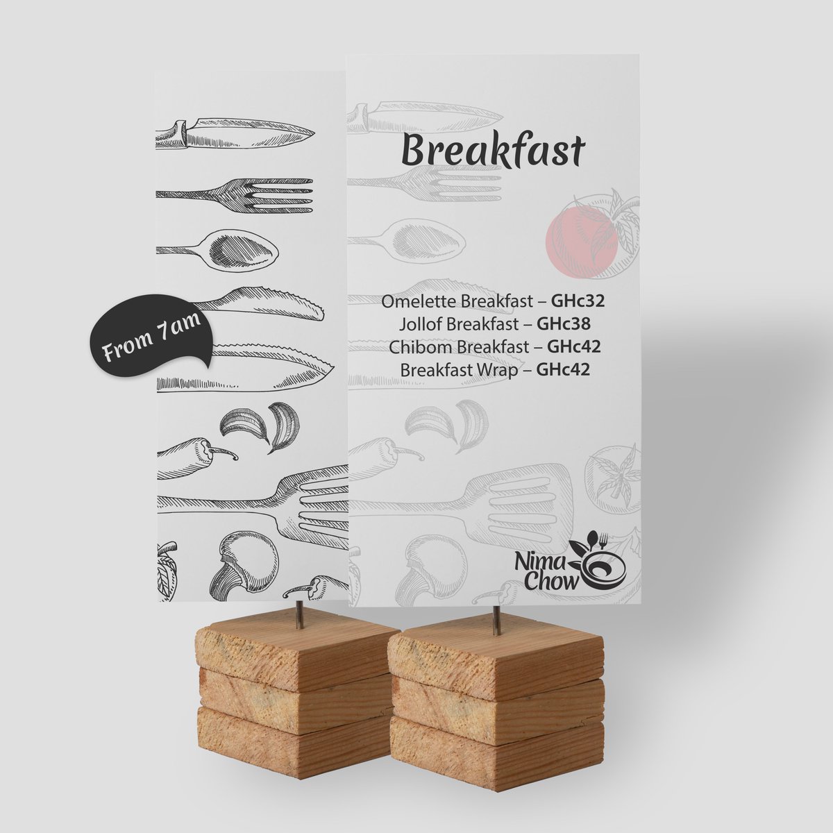 NimachowG's tweet photo. Yes please!
We're now open from 7am,
Yes please, we don���t like to sleep!
We like to be making breakfast, just for you
That’s right, Omelette, Chibom, jollof breakfast &amp; breakfasts wraps!
And yes please, if for you breakfast is  hot TZ or steaming waakye,
That too is ready at 7am! https://t.co/cbSkDeXm3w