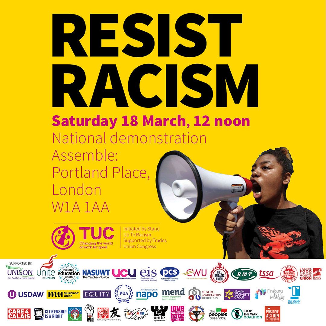 Stand Up To Racism (@antiracismday) on Twitter photo 
