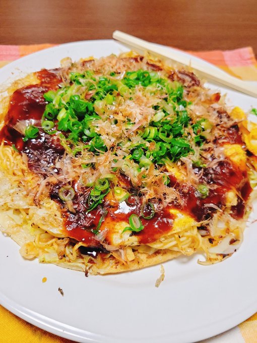 またお好み焼き作った 