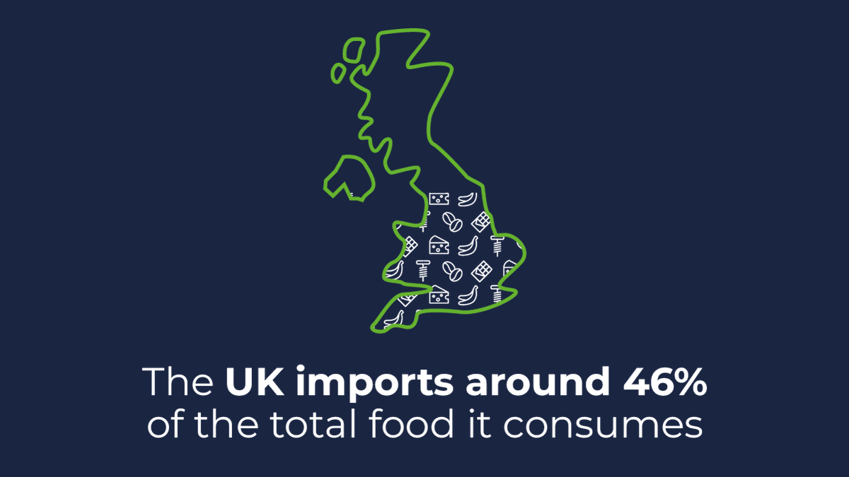 The power of logistics 💙 

In the UK, we're reliant on imports, exports and our agricultural sector to feed the population and drive economic growth 🚝  The vast choice we have in our supermarkets today wouldn’t be accessible without logistics 🌎