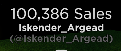 IArgead's tweet photo. #ROBLOX #RobloxUGC 
I now have 10x the sales I did in October.
Thanks! https://t.co/rueqCUrkcV