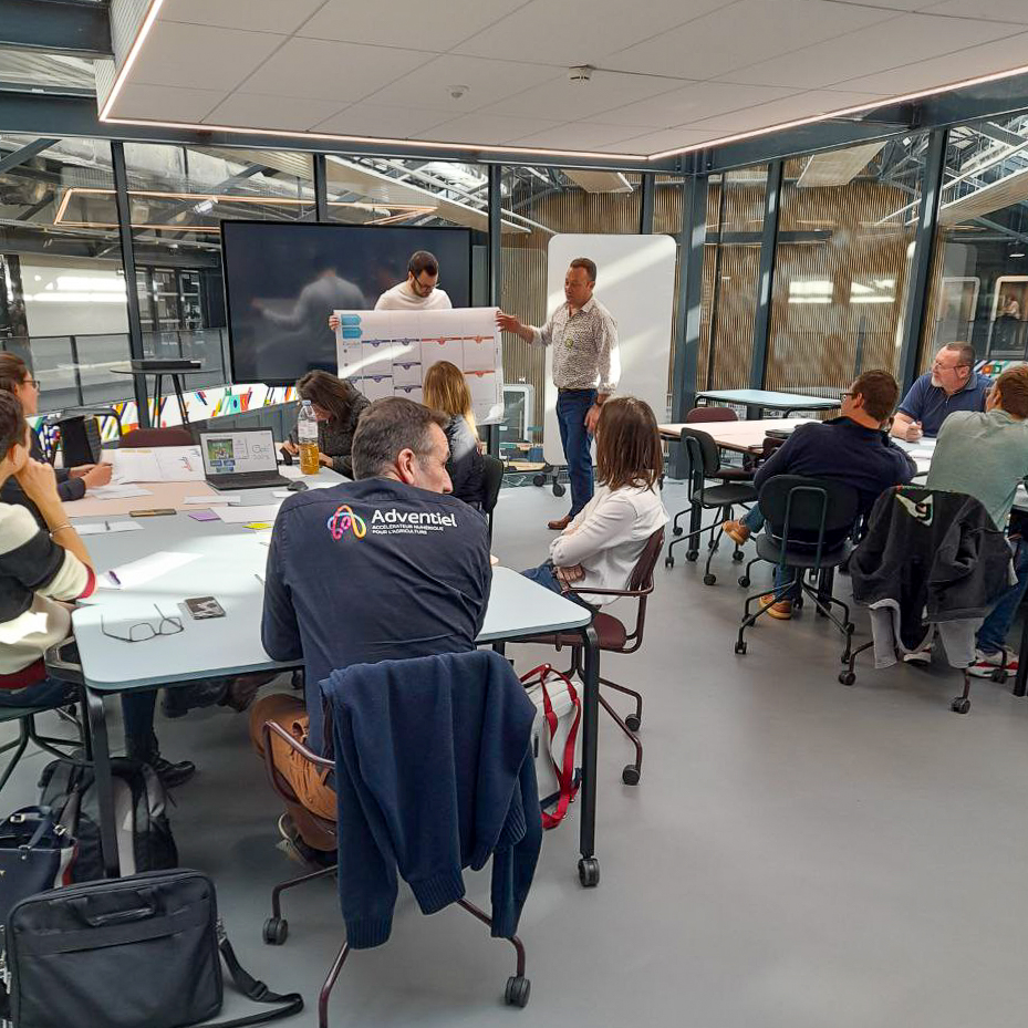 Agri_Normandie's tweet image. Le Business Model Canvas, c&apos;est l&apos;outil incontournable d&apos;un #AgreenStartup réussi🎯

@UgoDENISUgo &amp;amp; @cordel_pierre viennent révéler ses secrets aux participants📝